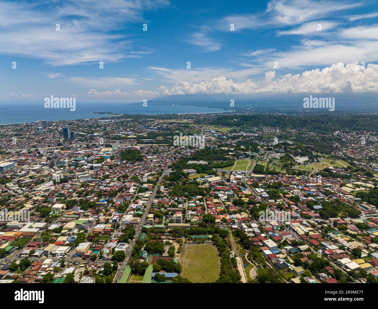 Fly on the wall to this stunning landscape of Davao City. Mindanao ...