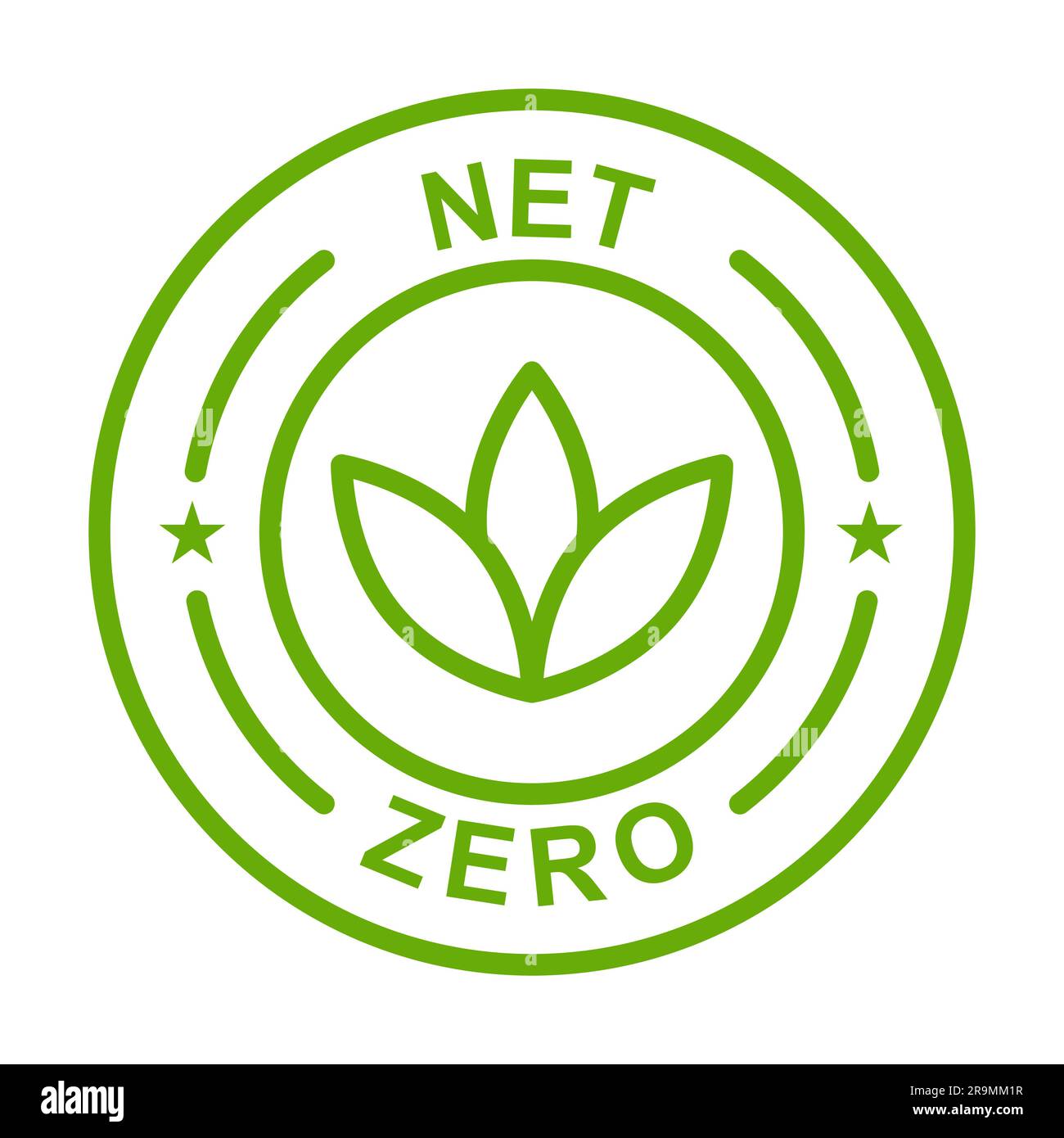 Net zero carbon Stock Vector Images Alamy