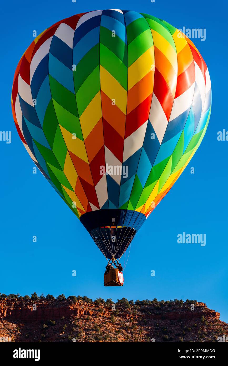 Hotair balloon festival Stock Photo Alamy