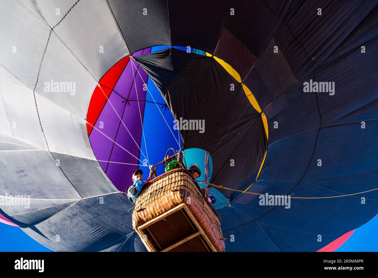 Hotair balloon festival Stock Photo Alamy