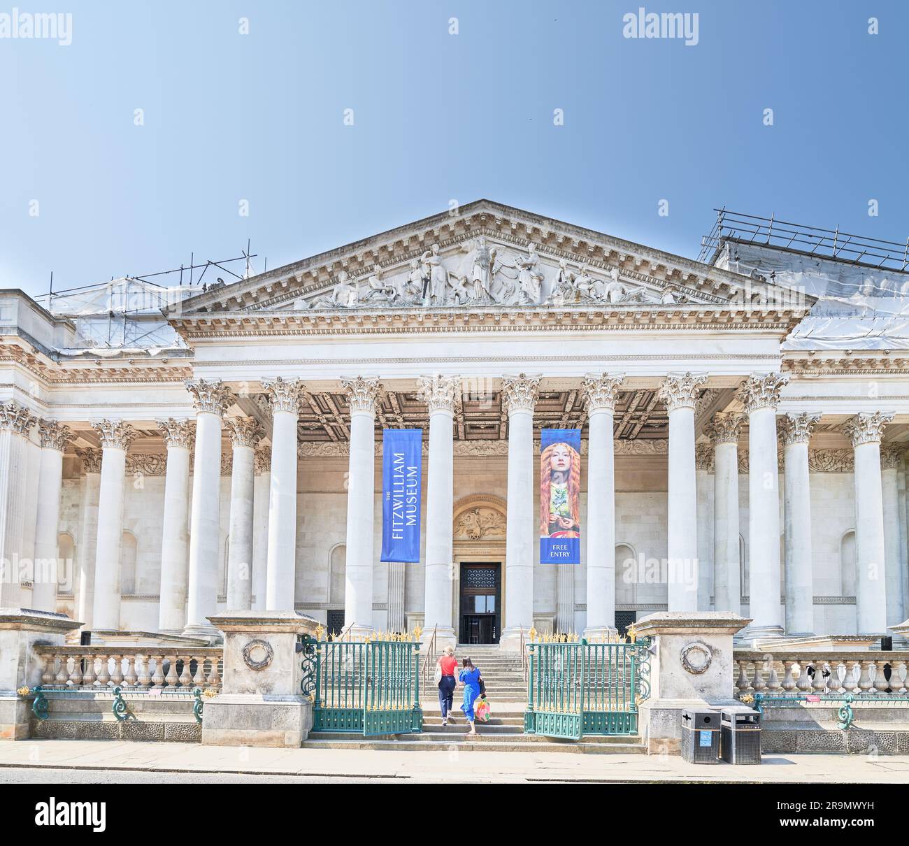 Cambridge Architecture Fitzwilliam Museum Hi res Stock Photography And