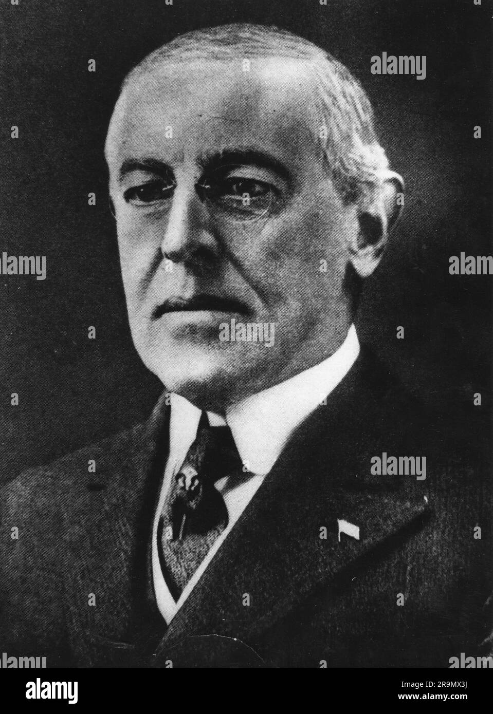 Wilson, Thomas Woodrow, 28.12.1856 - 3.2.1924, American politician (Democrats), ADDITIONAL-RIGHTS-CLEARANCE-INFO-NOT-AVAILABLE Stock Photo
