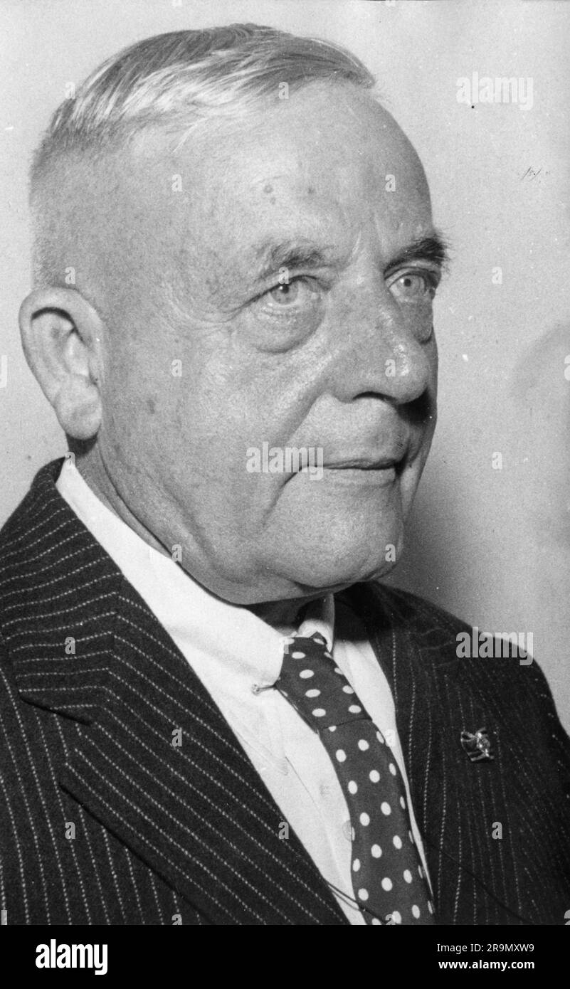 Warburg, Otto Heinrich, 8.10.1883 - 1.8.1970, German physician and physiologist, 1950s, ADDITIONAL-RIGHTS-CLEARANCE-INFO-NOT-AVAILABLE Stock Photo