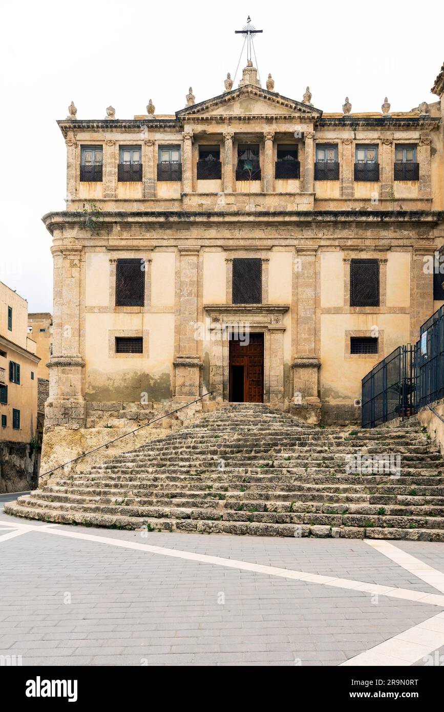 Monastery Palma Di Montechiaro Sicily Italy Stock Photo Alamy