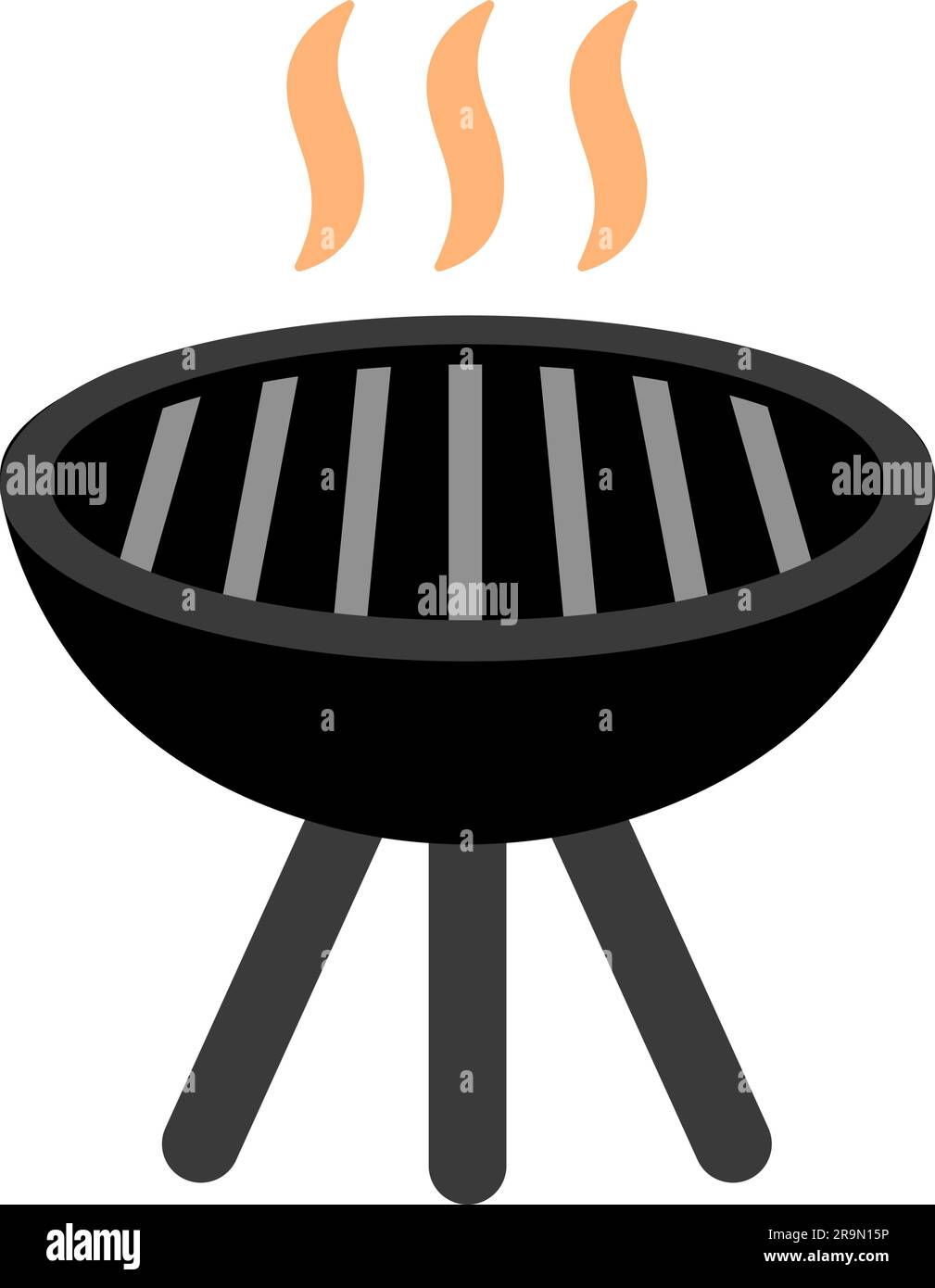 Barbecue , BBQ  vector icon illustration Stock Vector
