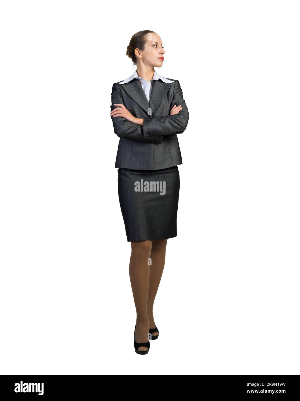 Portrait of a young business woman Stock Photo - Alamy