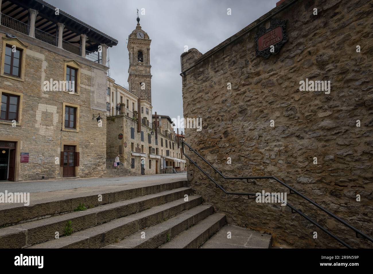 Plaza del Machete, Vitoria, Basque country, Spain Stock Photo Alamy