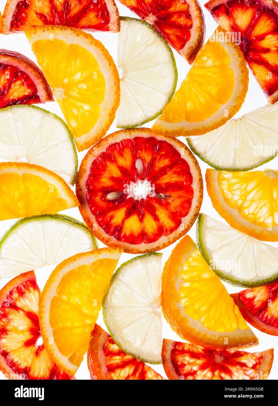 Top view various citrus hi-res stock photography and images - Alamy