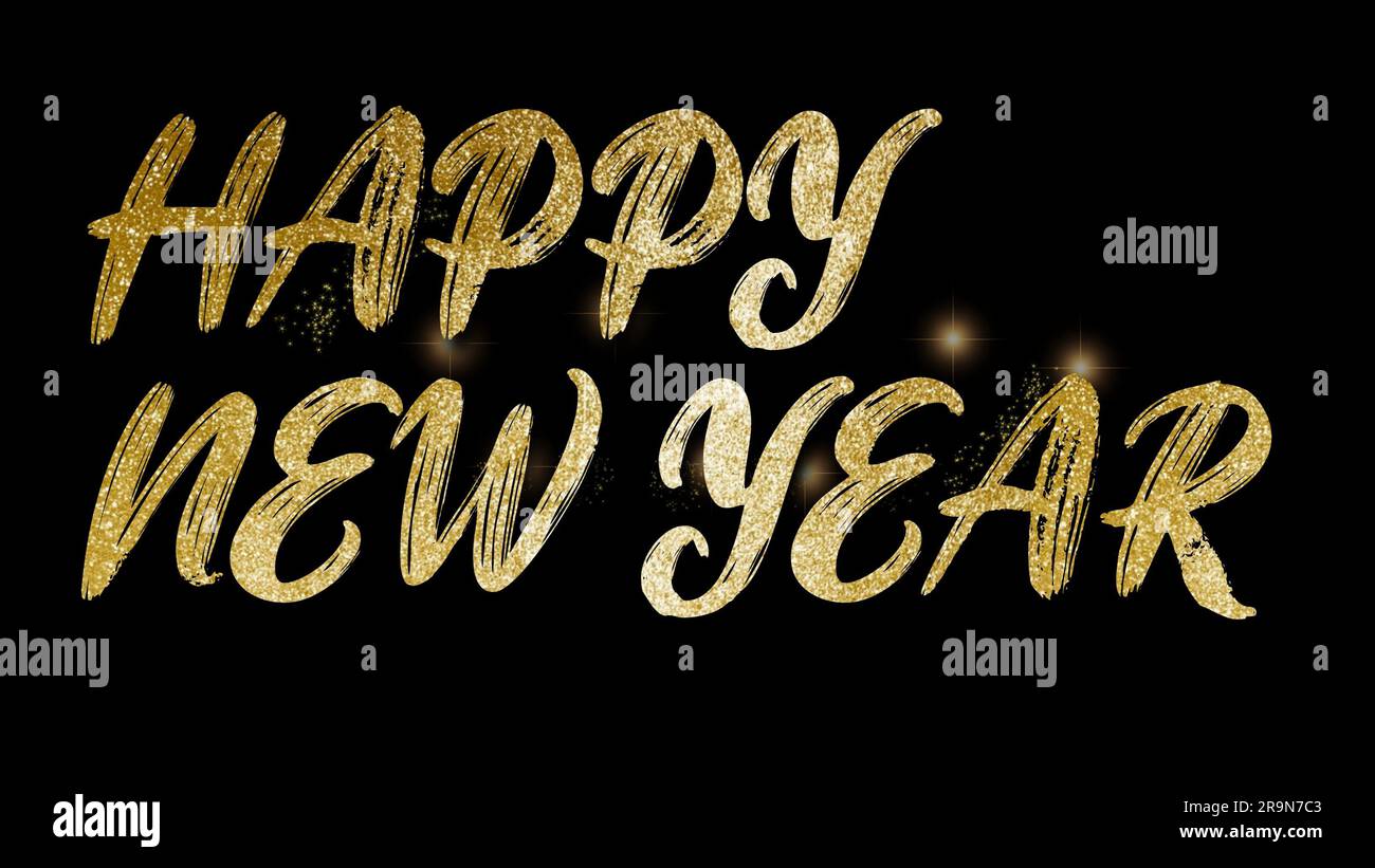 Happy new year wallpaper,new year wallpaper download in hd, best wallpaper Stock Photo