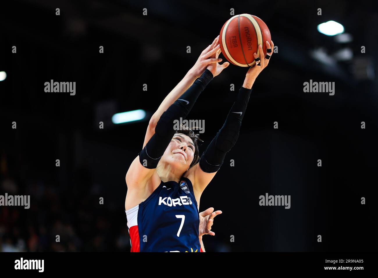 Sydney, Australia. 28th June, 2023. Jisu Park of Korea shoots during ...