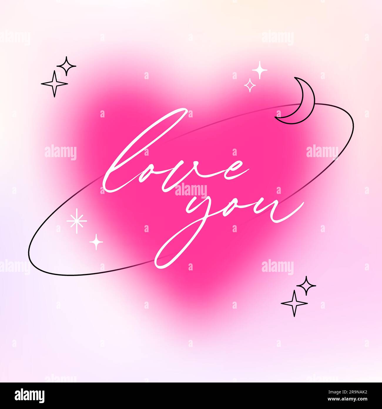 Happy Valentines Day Typography Poster Hippie 60s 70s Retro Style Y2k  Aesthetic Heart Character Banner Background And Lettering Quote Groovy  Template Greeting Card Trendy Vector Illustration Stock Illustration -  Download Image Now 