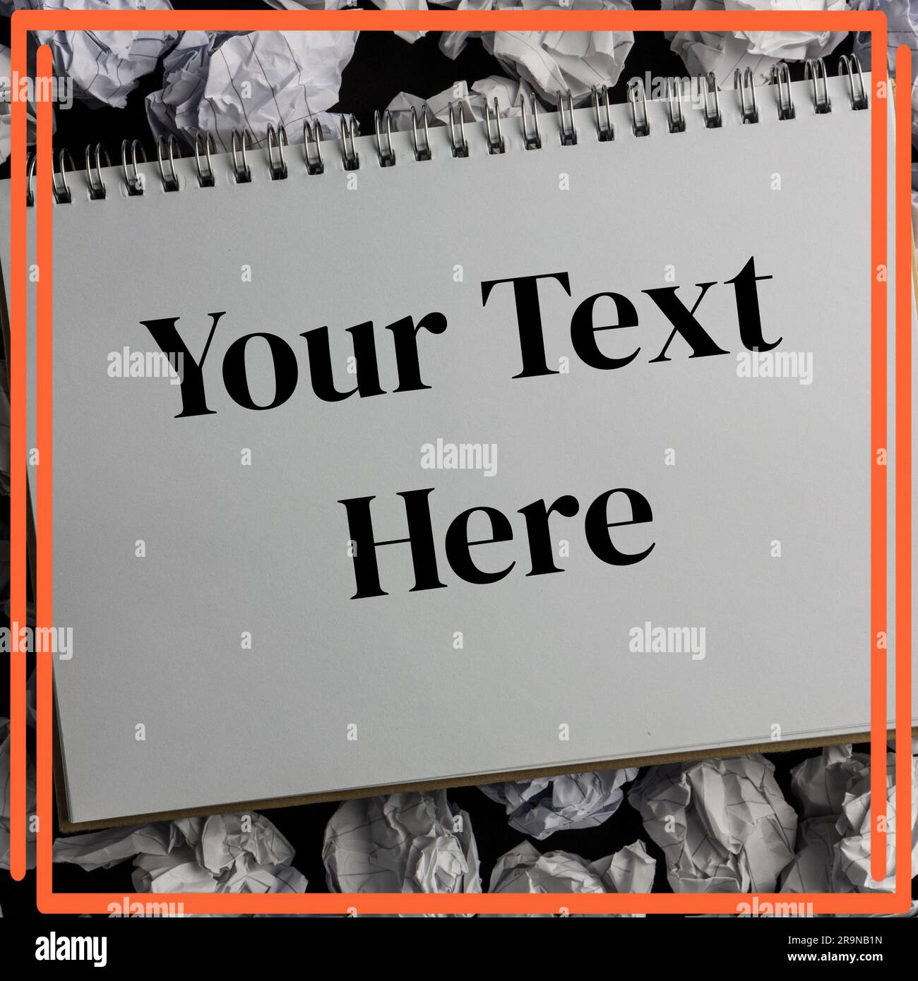 Scrunched up paper hi-res stock photography and images - Alamy