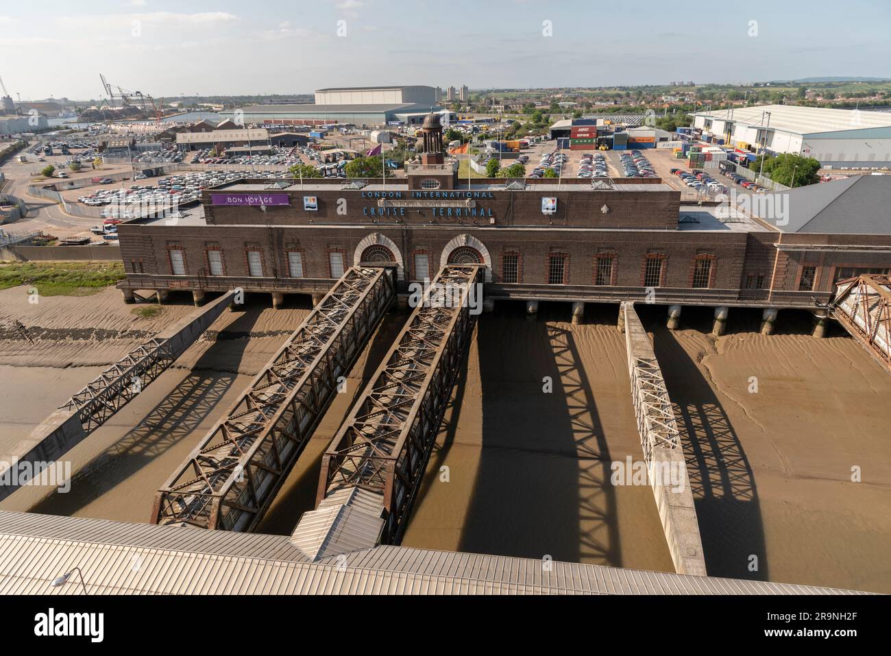 Tilbury Essex, England, UK, 1 June 2023. Port of London Authority, the ...