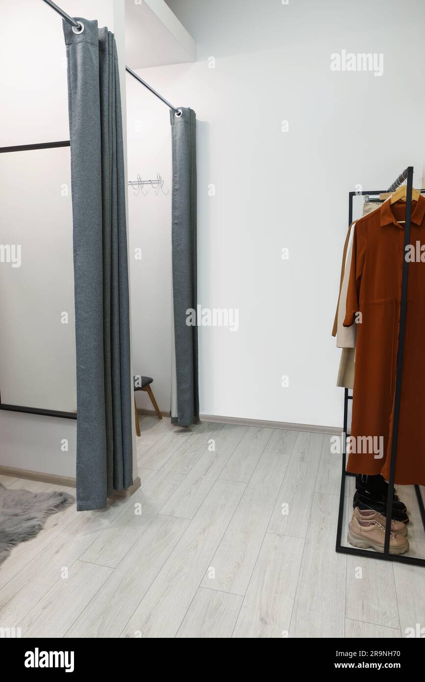 Clothing store interior design hi-res stock photography and images