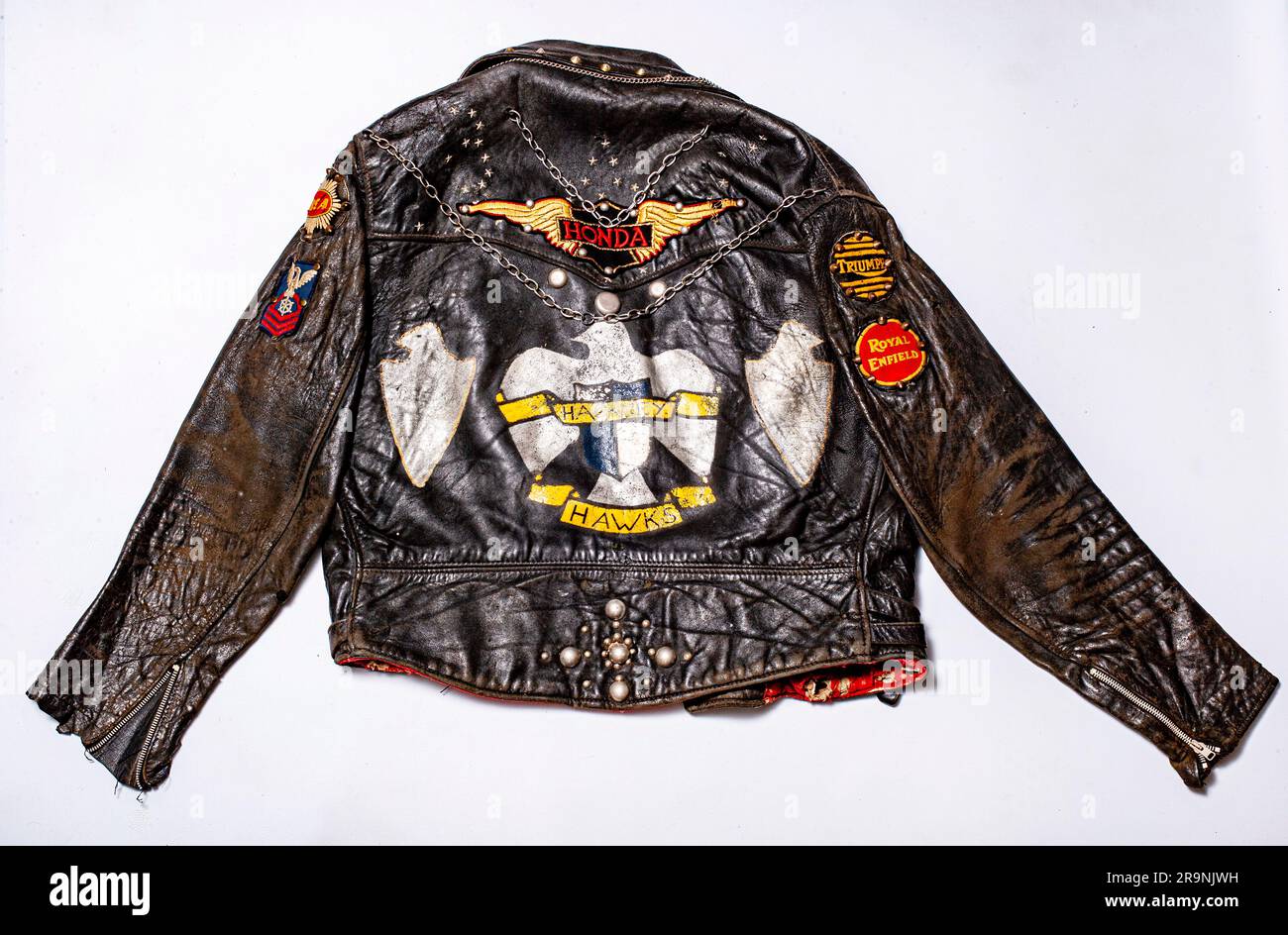 Leather jacket badges hires stock photography and images Alamy
