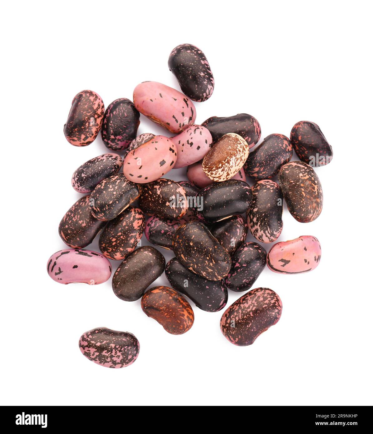 Pile of dry kidney beans on white background, top view Stock Photo Alamy