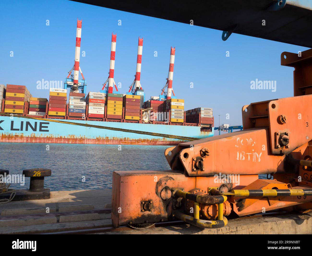 Ancient Ashdod is now the sixth-largest city in Israel. Located on the Mediterranean coast, it has become one of the most important industrial centers Stock Photo