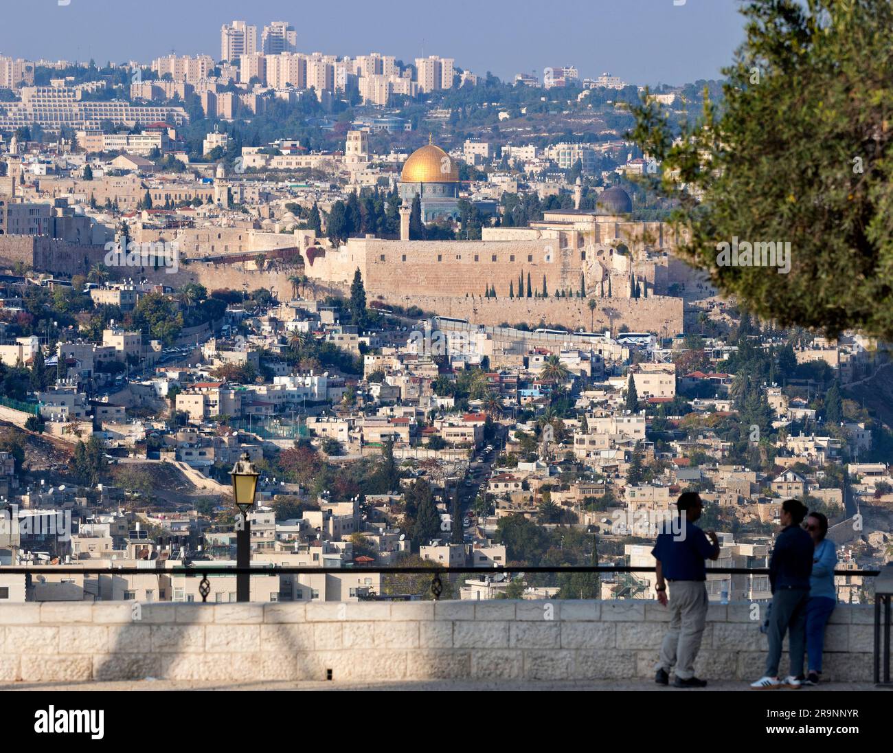 With over 5000 years of turbulent history behind it, Yerushalayim (Jerusalem) is one of the oldest cities in the world. Uniquely, it is sacred to thre Stock Photo