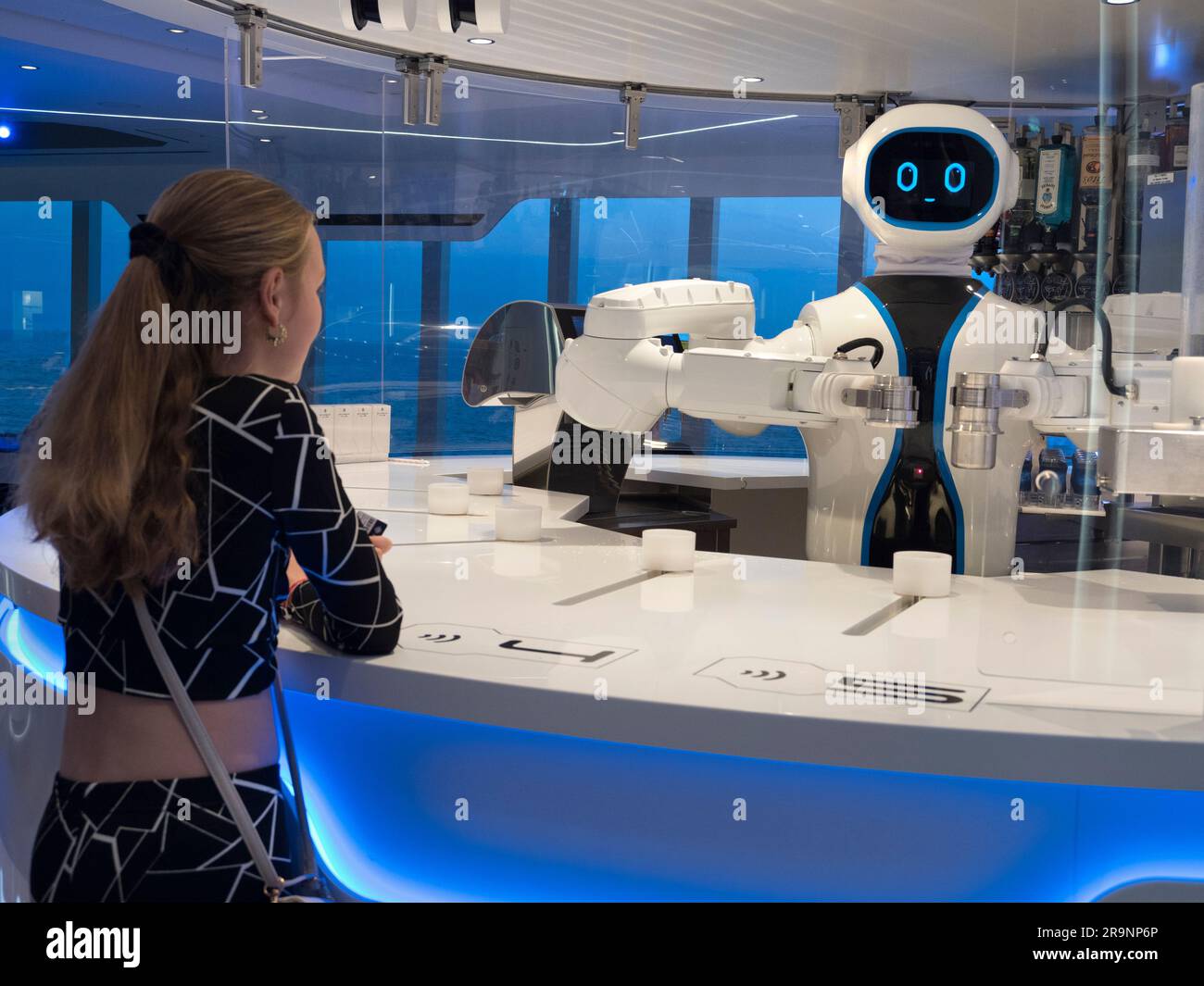 Today's large cruise liners are like floating cities, with all the