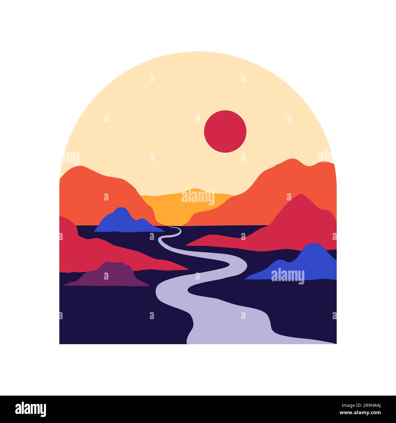 Natural aesthetic view Cut Out Stock Images & Pictures Alamy