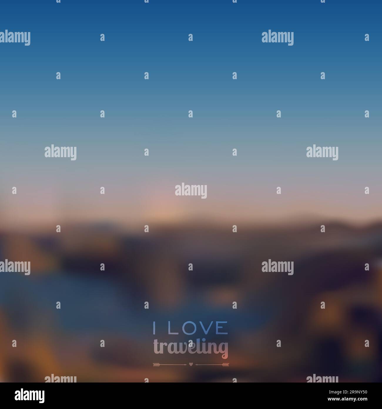 Vector blurred landscape background Stock Vector Image & Art - Alamy