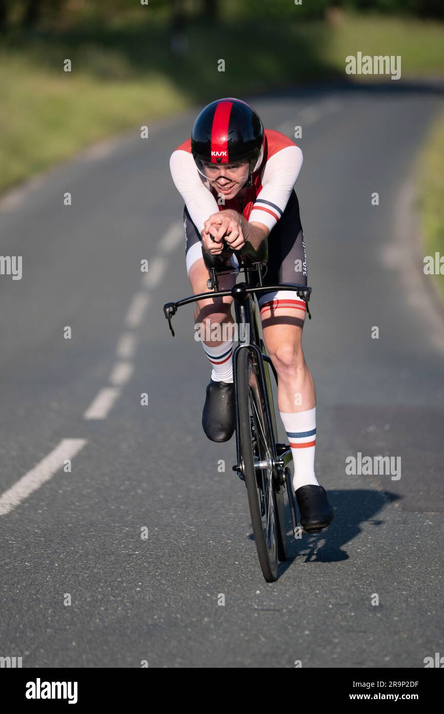 Time Trial Races Timetrialling hi-res stock photography and images - Alamy