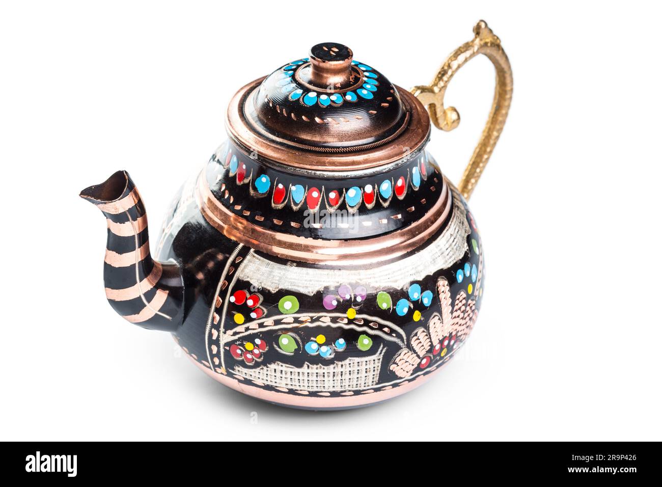 Antique pewter teapot hi-res stock photography and images - Alamy