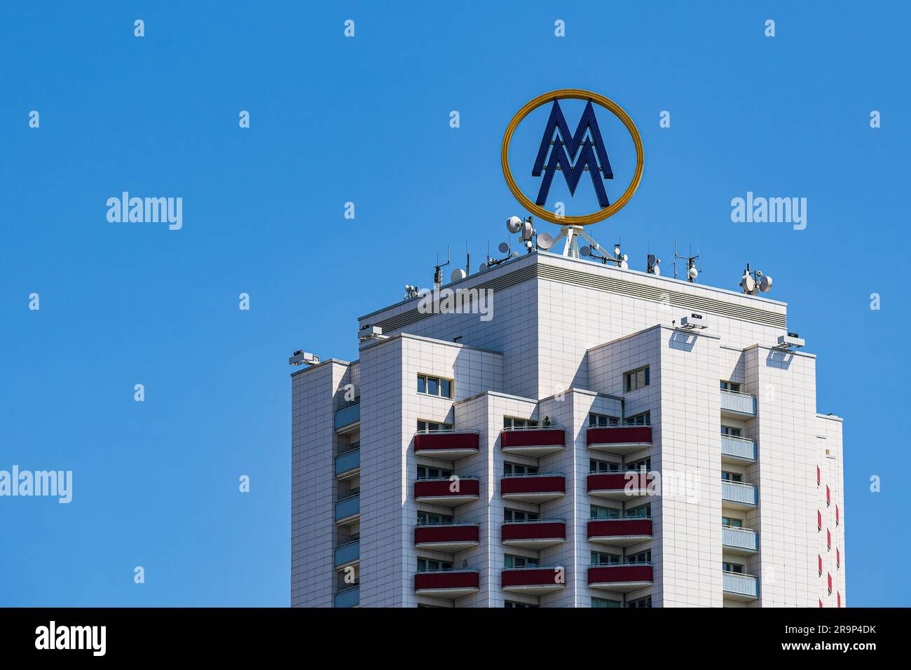 Image showcasing The Winter Garden High-rise In The City Of Leipzig Stock Photo - Alamy