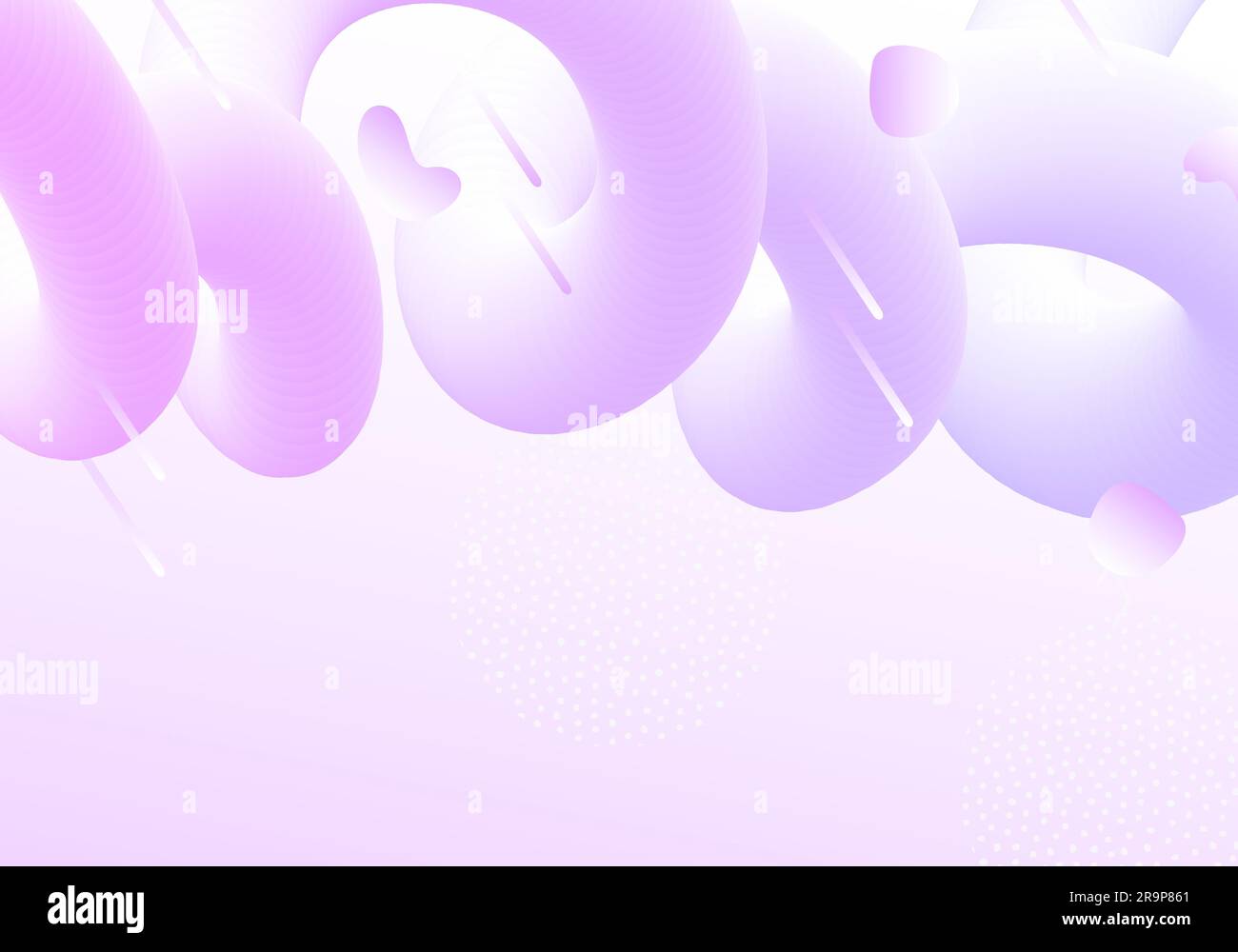 Vector geometric background with modern fluid shapes. Dynamical abstract soft gradient flowing forms. Stock Vector