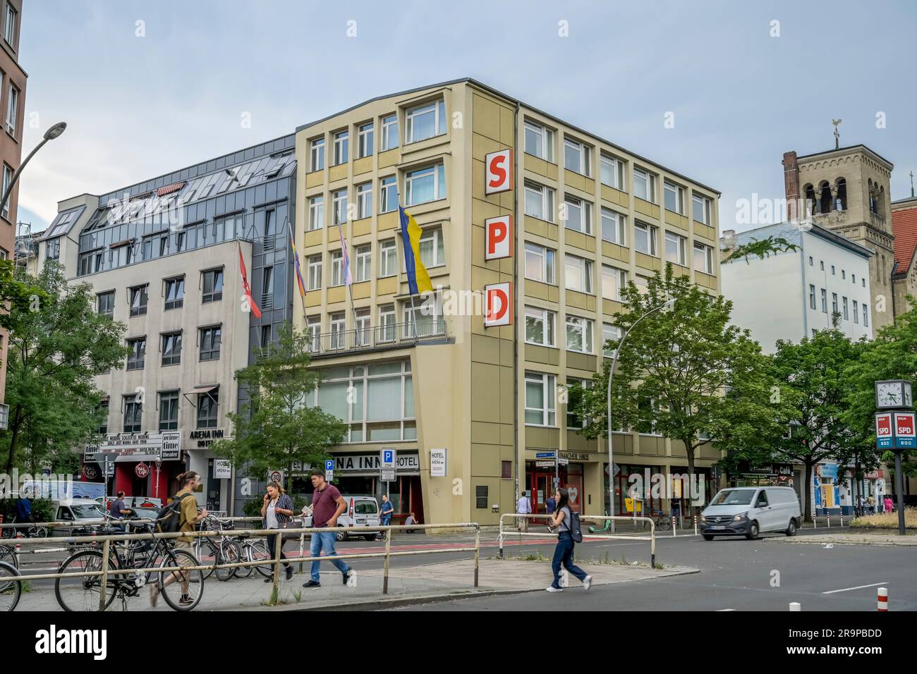 Kurt-Schumacher-Haus, Müllerstraße, Wedding, Mitte, Berlin, Deutschland