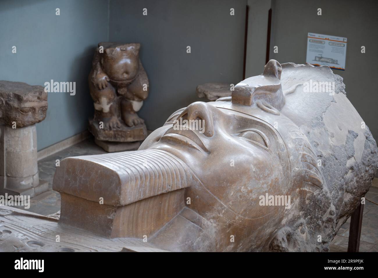 Close up Photograph of a Statue of Ramses II Stock Photo - Alamy