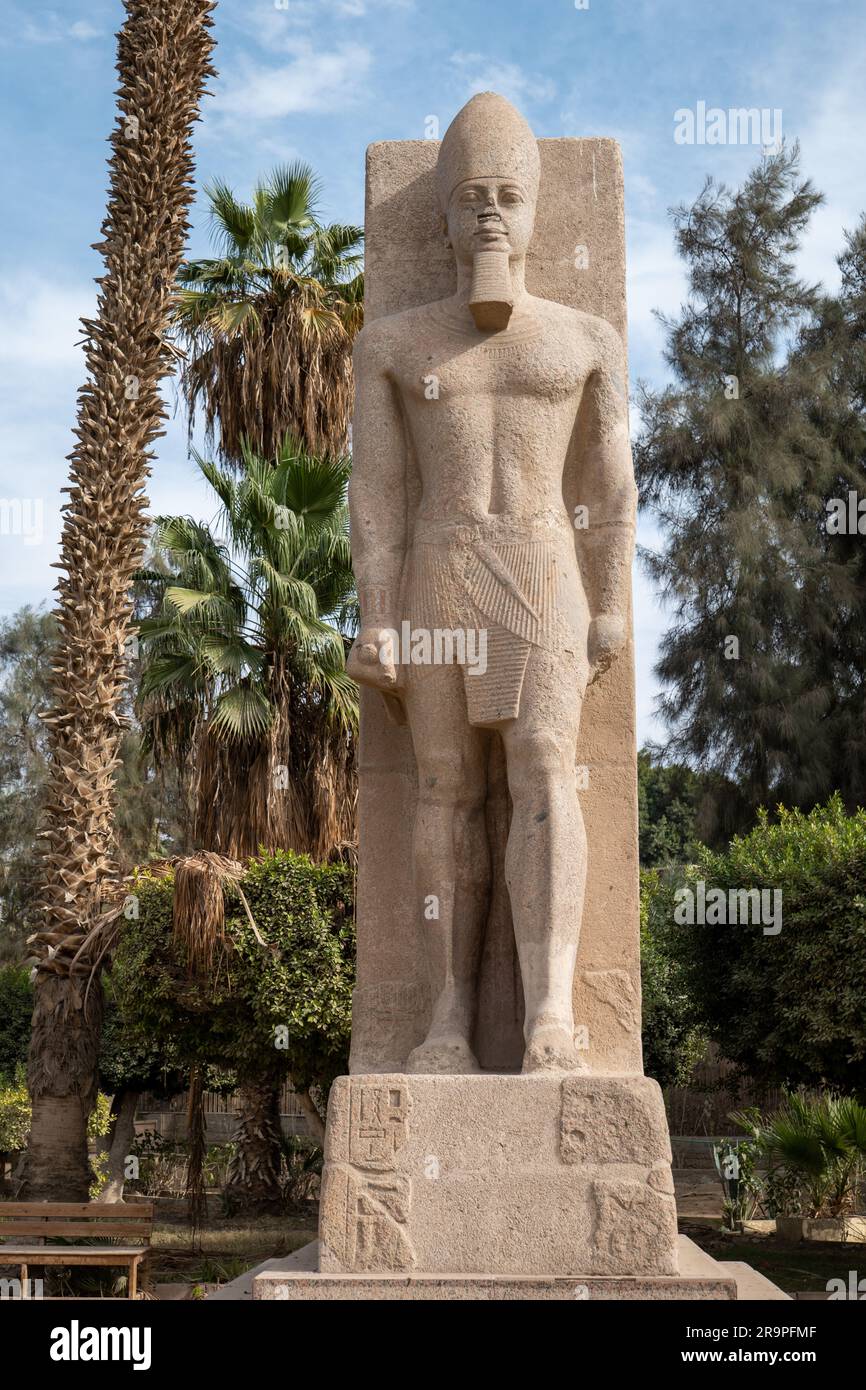 Close up Photograph of a Statue of Ramses II Stock Photo - Alamy