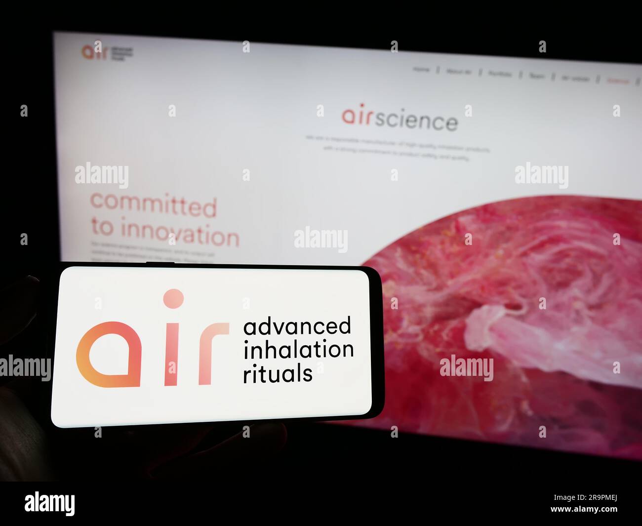 Air Rituals Advanced inhalation rituals logo hi-res stock photography and images ...