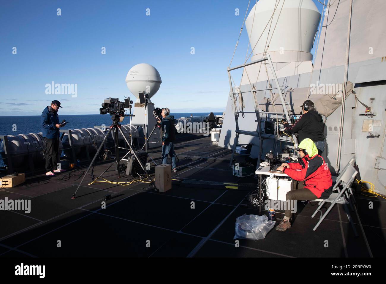 Orion Splash Down and Recovery Operations. Members of Kennedy Space
