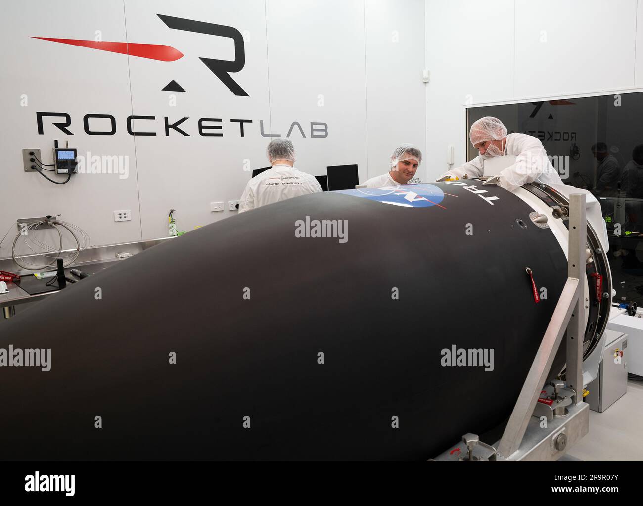 Rocket Faining NASA TROPICS CubeSats were encapsulated inside Rocket Lab’s Electron ...