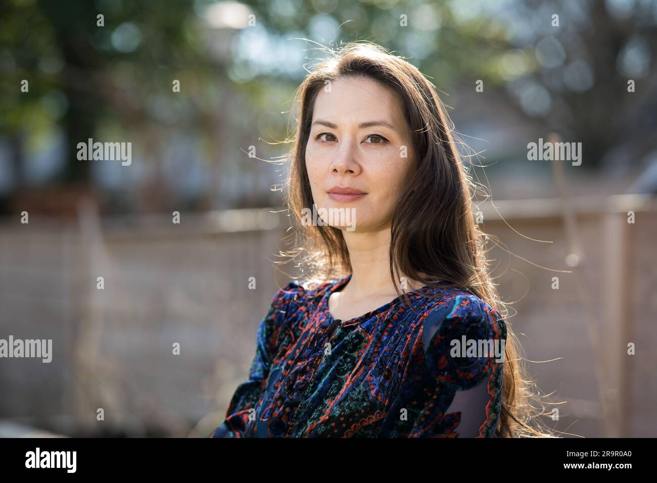 Katherine Brown Portrait. “I love working in STEM. There's something about working at NASA, where you see new possibilities and amazing things happen all the time. During my first job at NASA [I'll never forget], I was working in the newsroom and was sent a draft press release about the discovery of new exoplanets. I got so excited and thought, I can't believe that I'm one of the first people reading about this discovery, and then tomorrow at noon, it will be released to the public, and everyone will feel this. I felt like an explorer, like I had made this amazing discovery on my own, but real Stock Photo