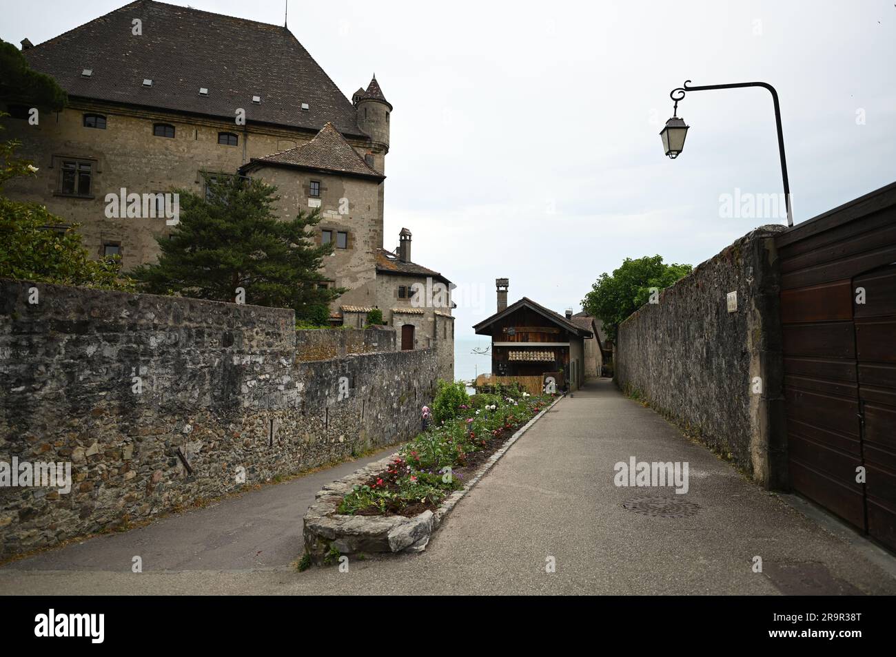 Yvoire, medieval village in southern France Stock Photo - Alamy