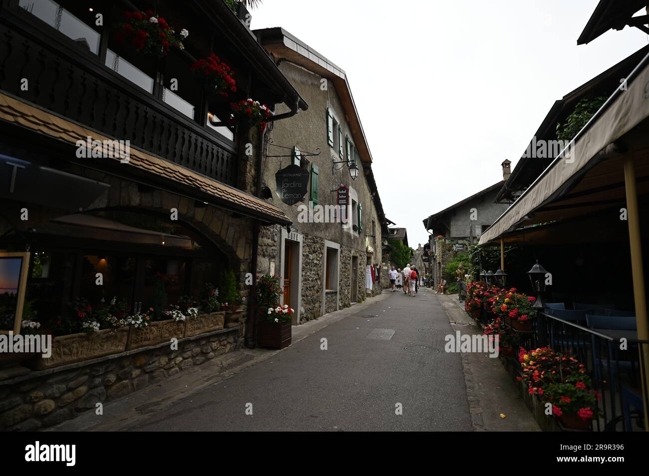 Yvoire, medieval village in southern France Stock Photo - Alamy