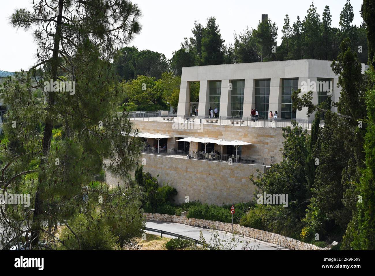 Yad Vashem Jewish Holocaust Museum in Jerusalem Stock Photo