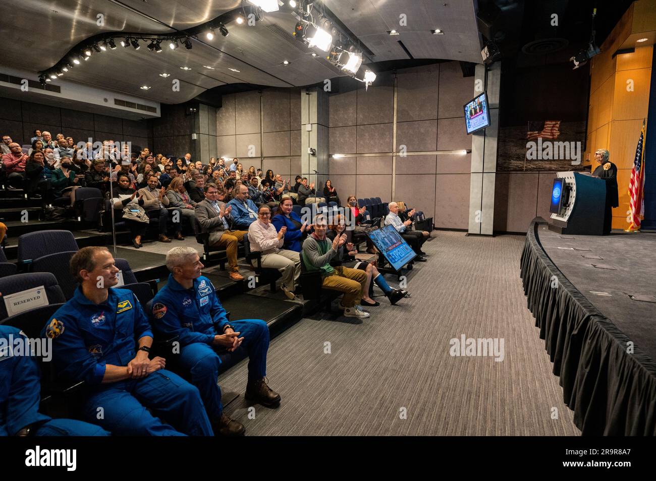NASA hosted an employee engagement event with SpaceX Crew-3 astronauts ...