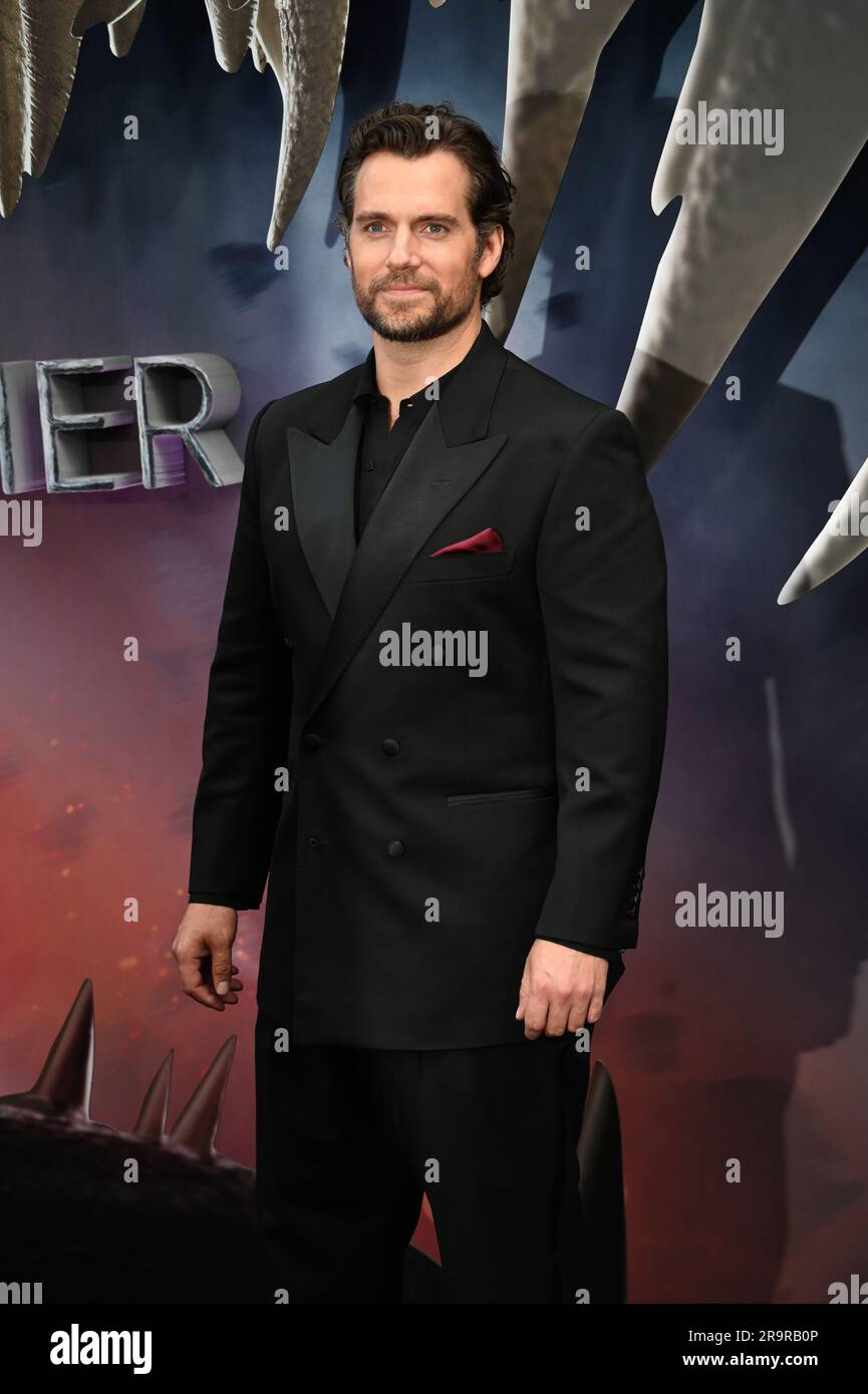 London, UK. June 28 2023. Henry Cavill attends the UK Premiere of THE WITCHER Season 3 at The Now Building, Centre Point, St Giles Square, London, UK. Credit: See Li/Picture Capital/Alamy Live News Stock Photo