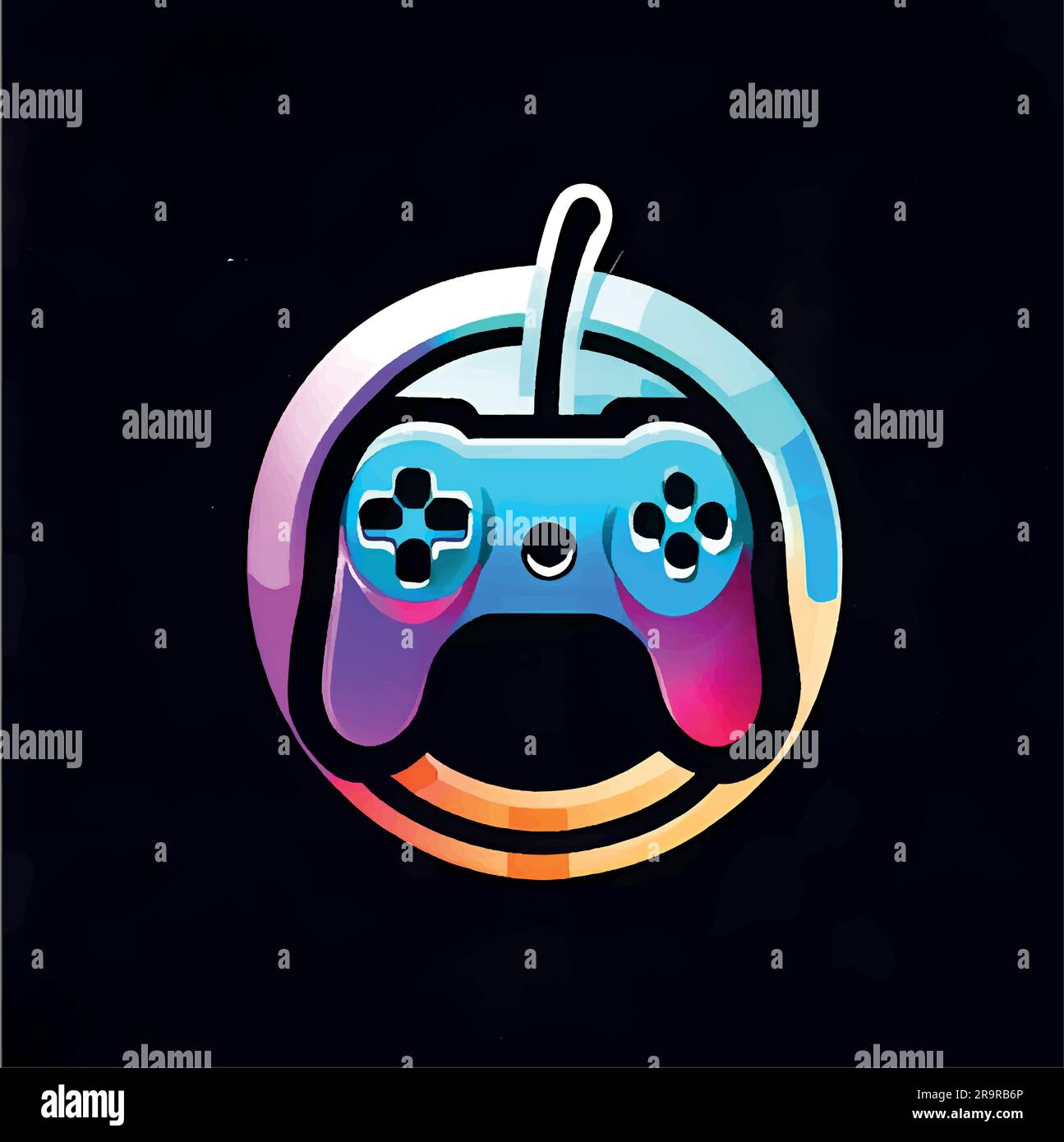 PS5 gamepad on hand Logo PNG Vector (SVG) Free Download