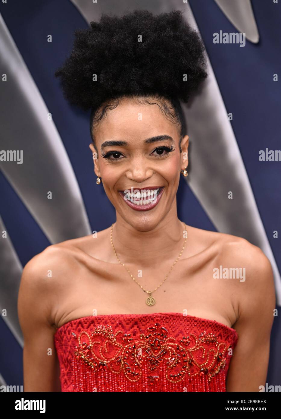 London, UK. June 28th, 2023. Cassie Clare arriving at The Witcher