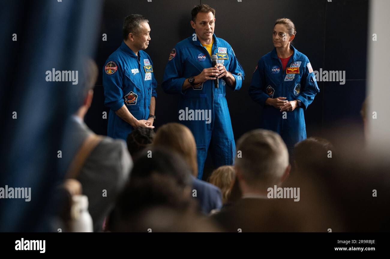NASA’s Science Day on Capitol Hill. NASA’s SpaceX Crew5 astronauts Koichi Wakata of the Japan