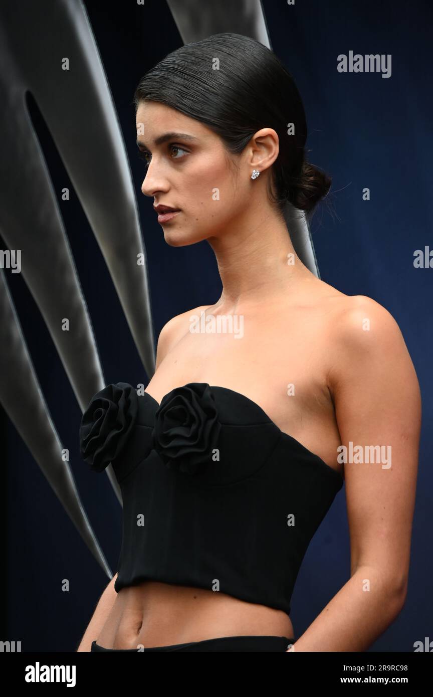 London, UK. June 28 2023. Anya Chalotra attends the UK Premiere of THE WITCHER Season 3 at The Now Building, Centre Point, St Giles Square, London, UK. Credit: See Li/Picture Capital/Alamy Live News Stock Photo