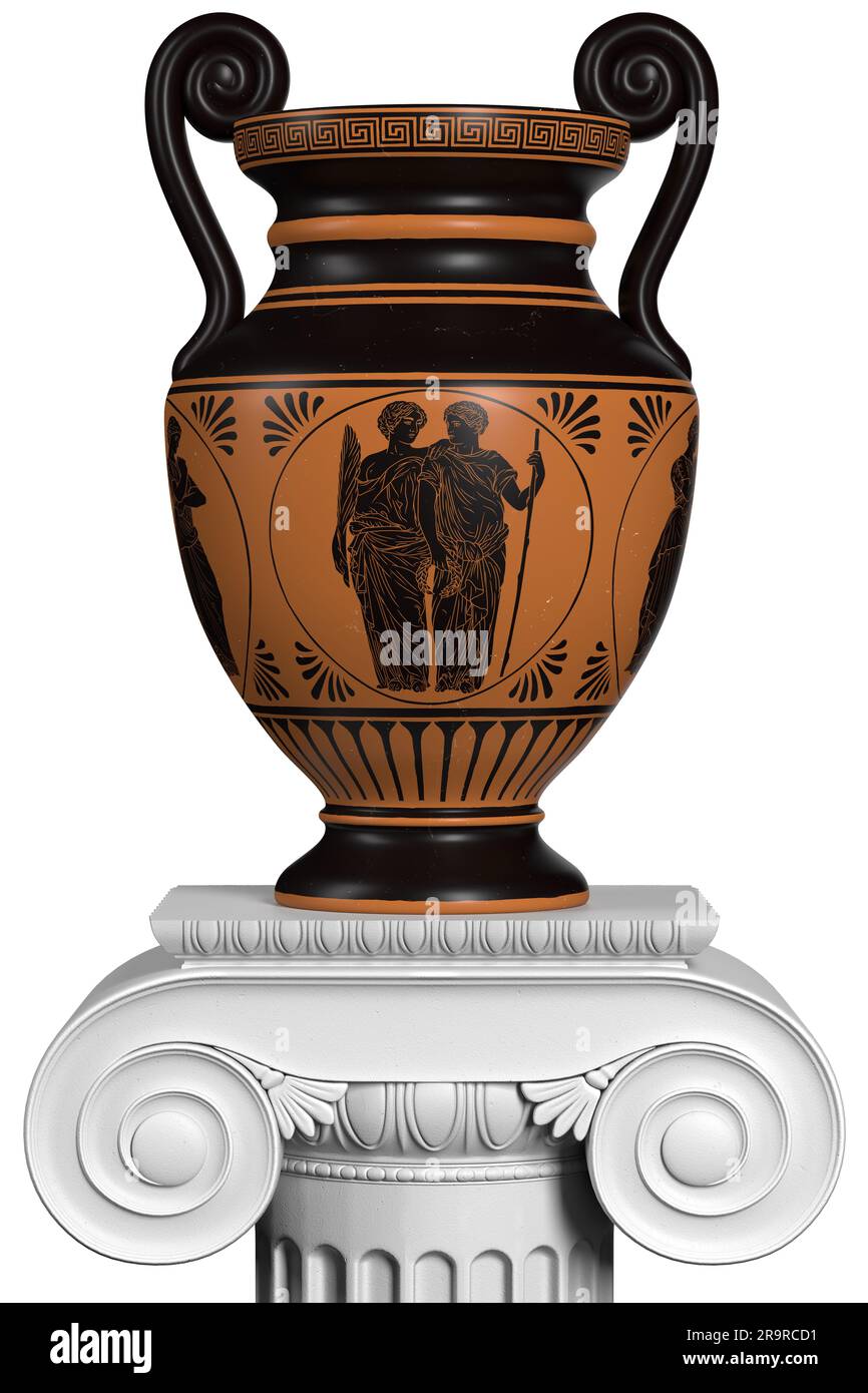 Ancient greek vase Stock Photo Alamy