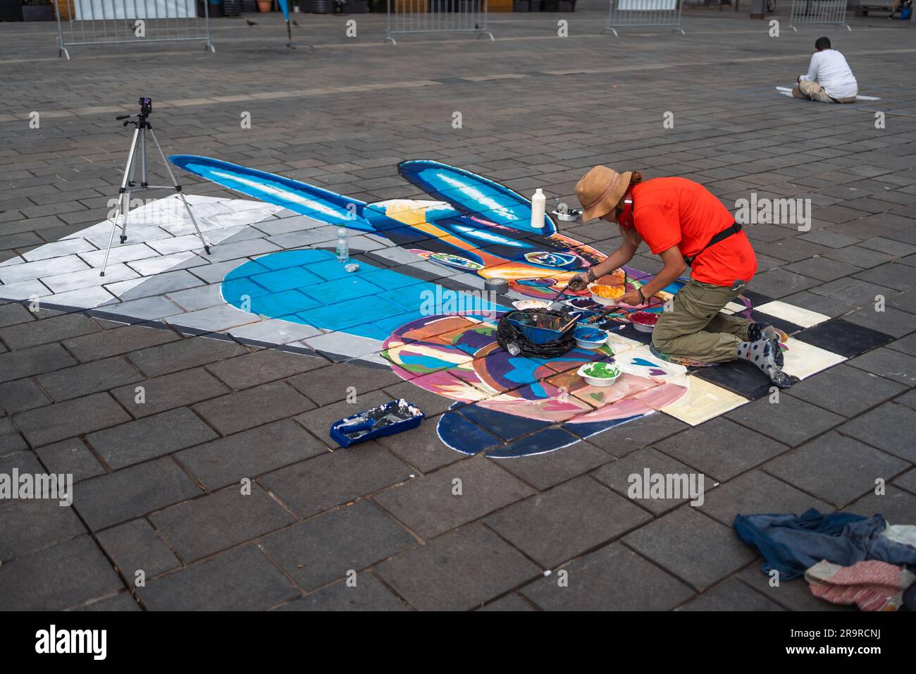 Kaiserslautern, Germany. 28th June, 2023. Maureen Kolhoff working with