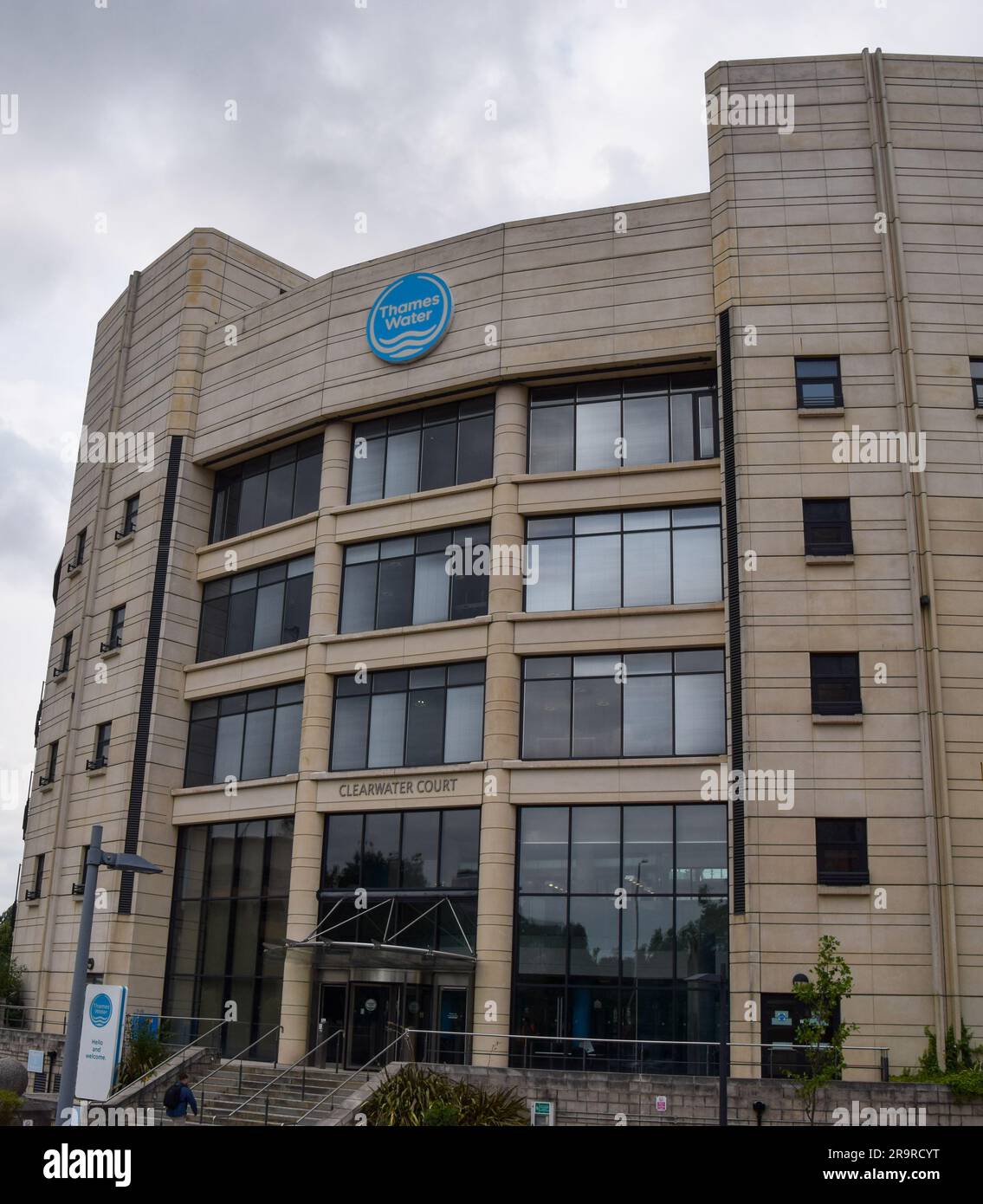 Reading, UK. 28th June 2023. Exterior view of the head office of Thames Water in Reading Stock