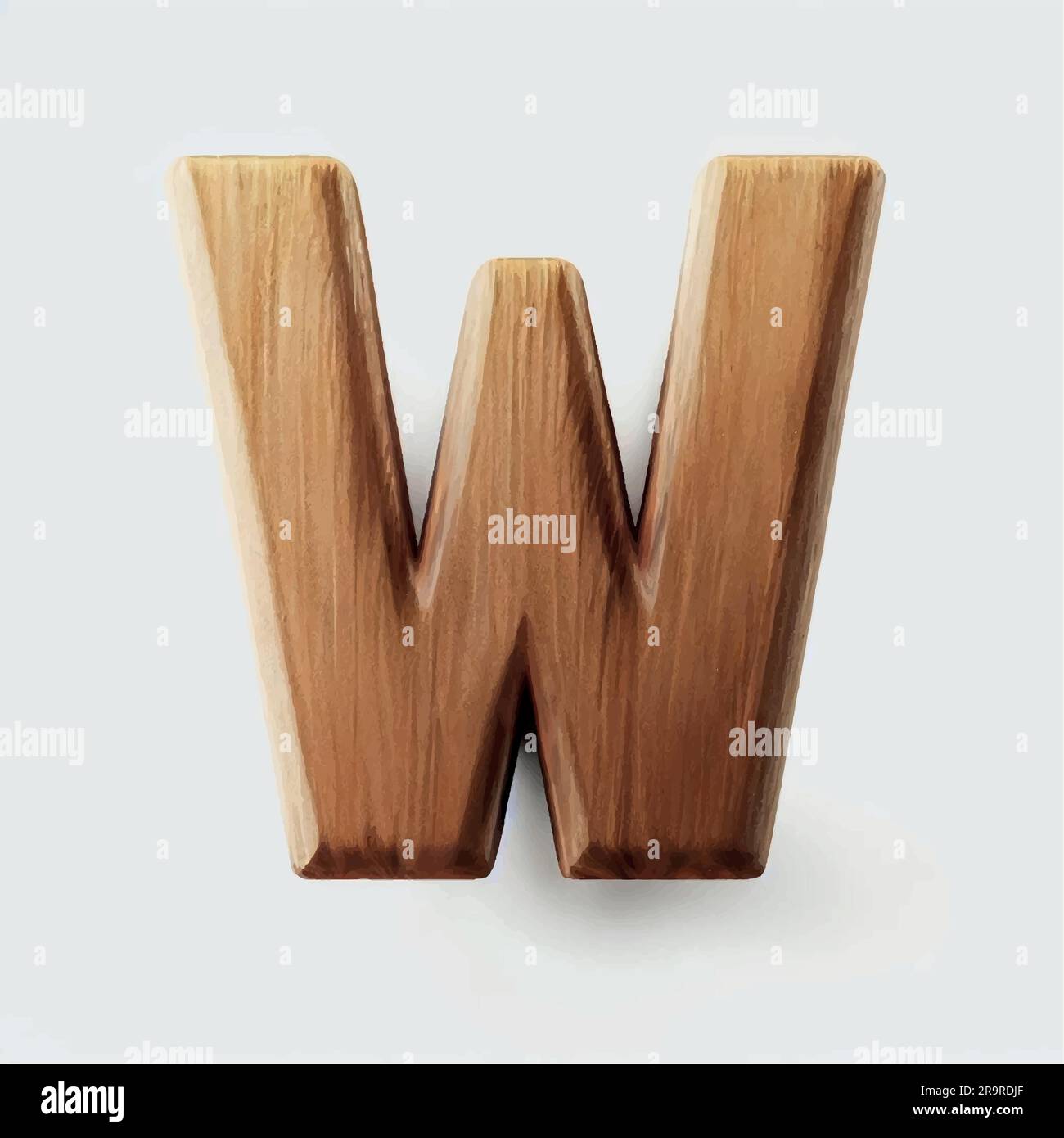 Orange letter w Stock Vector Images - Alamy