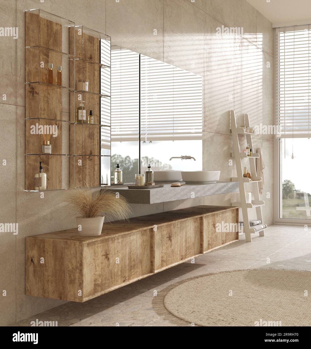 View of 3d Apartment Kitchen royalty-free images - Shutterstock